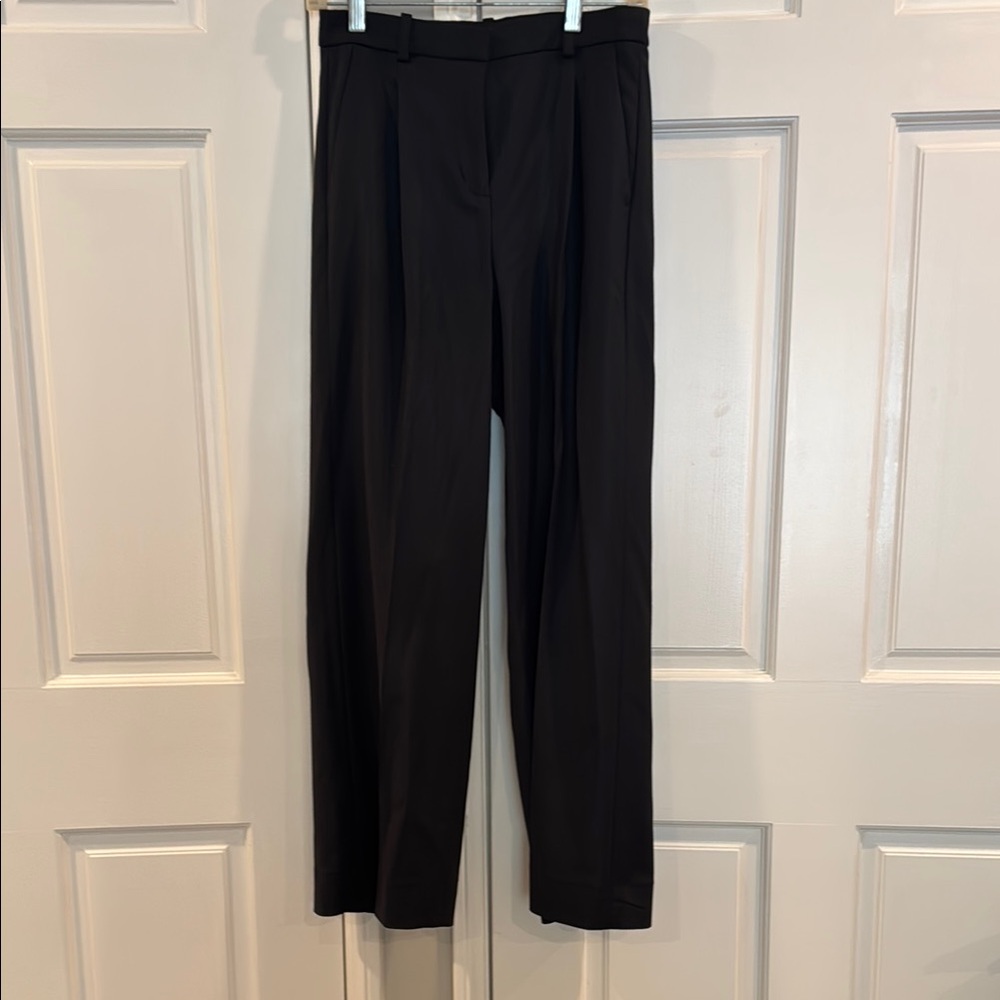 J. Crew Black Tailored Trousers Streamlined Fit